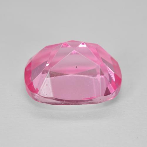 Topázio rosa natural 7,28ct, almofada cortada, VVS