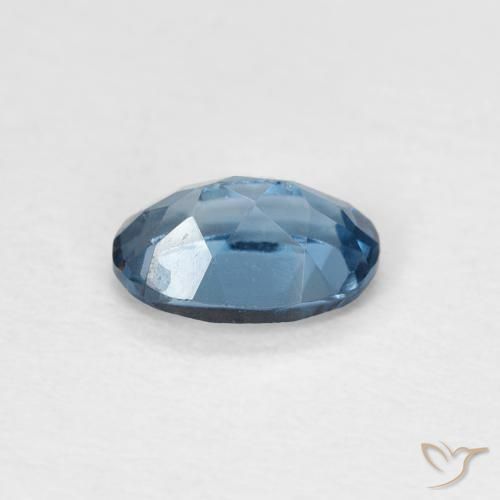 Topázio Londres Azul Natural 0.62ct, oval, VS