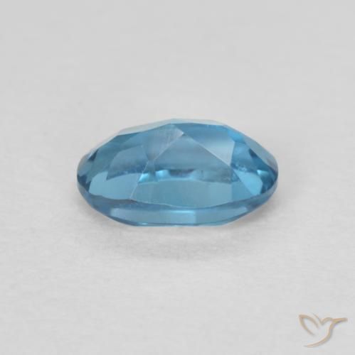 Topázio Londres Azul Natural 0.64ct, oval, VVS