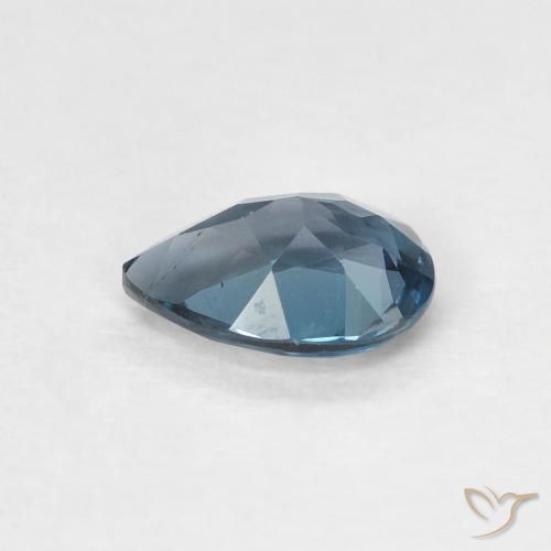 Topázio Londres Azul Natural 0.79ct, Formato de pêra, VVS-VS