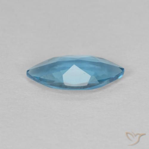 Topázio Londres Azul Natural 0.46ct, Marquesa, VVS