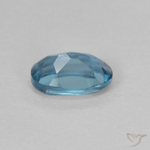 Topázio Londres Azul Natural 0.67ct, oval, VVS
