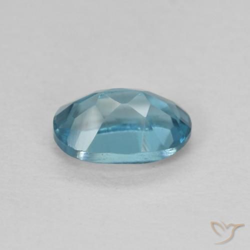 Topázio Londres Azul Natural 0.63ct, oval, VVS