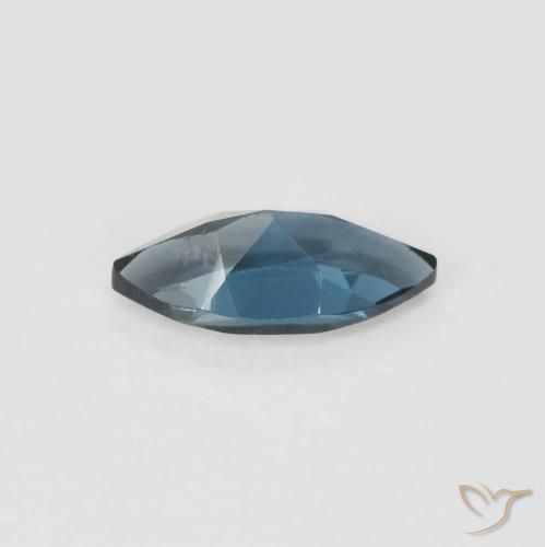 Topázio Londres Azul Natural 0.63ct, Marquesa, VVS-VS
