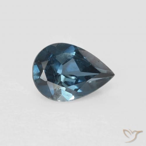 Topázio Londres Azul Natural 0.85ct, Formato de pêra, VVS-VS