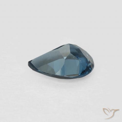 Topázio Londres Azul Natural 0.71ct, Formato de pêra, VVS-VS