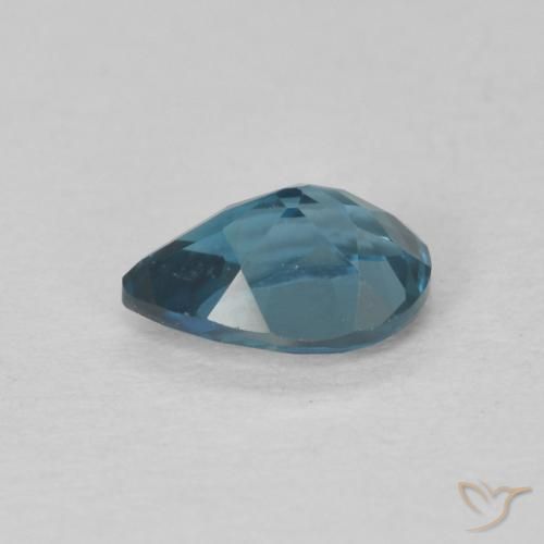 Topázio Londres Azul Natural 0.78ct, Formato de pêra, VVS-VS