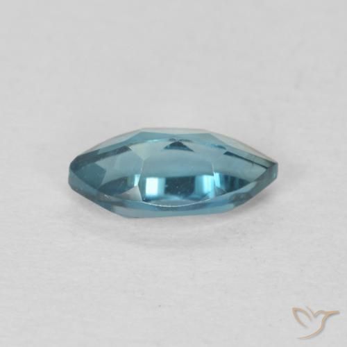 Topázio Londres Azul Natural 0.58ct, Marquesa, VVS-VS