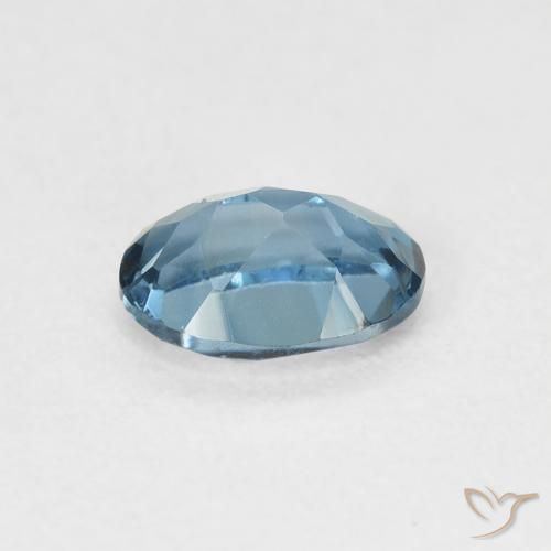 Topázio Londres Azul Natural 1.06ct, oval, VVS-VS
