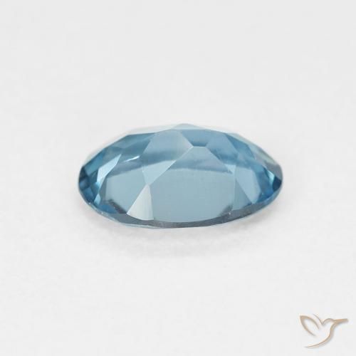 Topázio Londres Azul Natural 0.89ct, oval, VVS