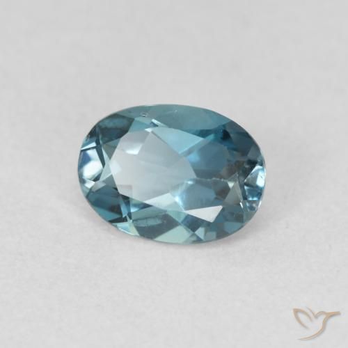 Topázio Londres Azul Natural 0.91ct, oval, VVS