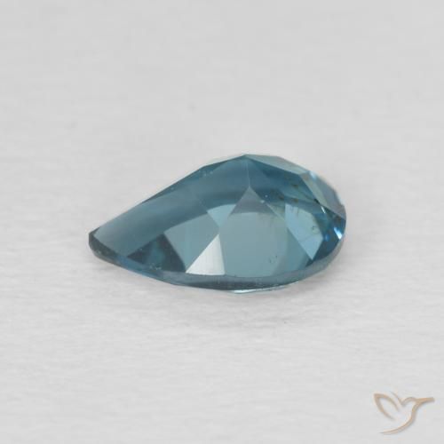 Topázio Londres Azul Natural 0.89ct, Formato de pêra, VS