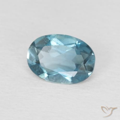 Topázio Londres Azul Natural 0.83ct, oval, VS