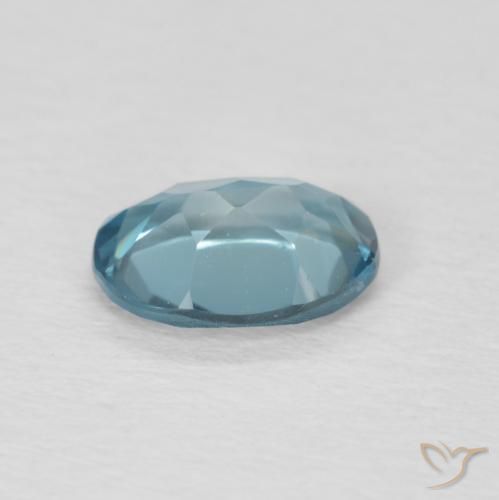 Topázio Londres Azul Natural 0.90ct, oval, VVS