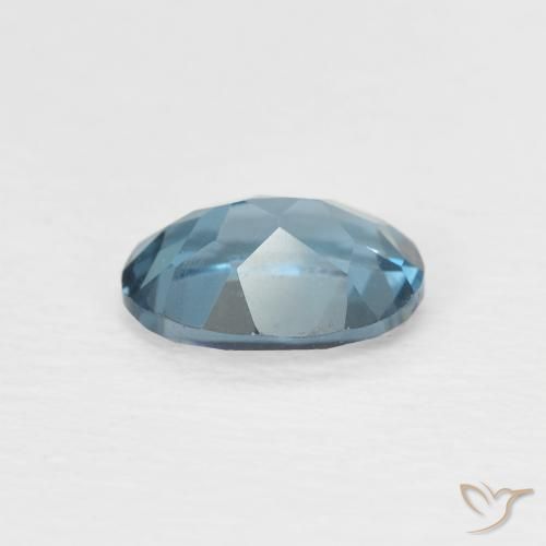 Topázio Londres Azul Natural 0.96ct, oval, VVS-VS