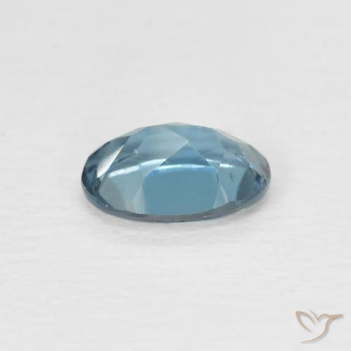 Topázio Londres Azul Natural 0.87ct, oval, VVS-VS