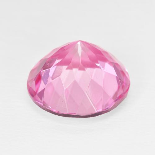 Topázio Medium Dark-Pink Natural 12.08ct, Corte Redondo, VS
