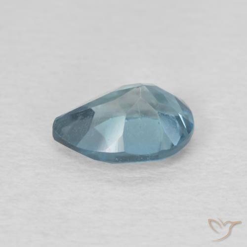 Topázio Londres Azul Natural 0.93ct, Formato de pêra, VVS-VS