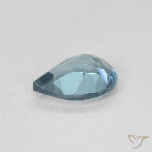Topázio Londres Azul Natural 0.83ct, Formato de pêra, VVS-VS