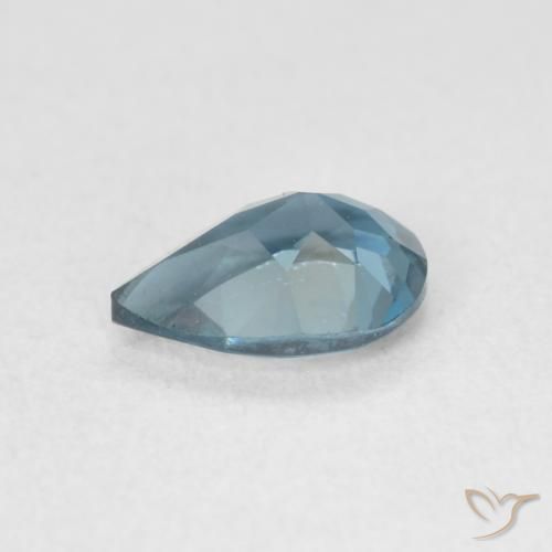 Topázio Londres Azul Natural 0.85ct, Formato de pêra, VVS-VS