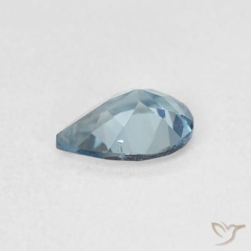 Topázio Londres Azul Natural 0.77ct, Formato de pêra, VS