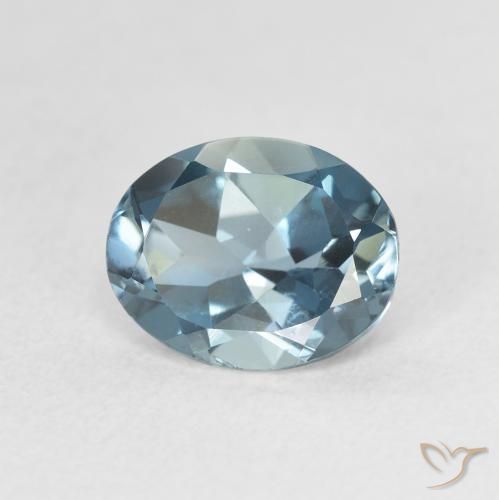 Topázio Londres Azul Natural 2.11ct, oval, VS