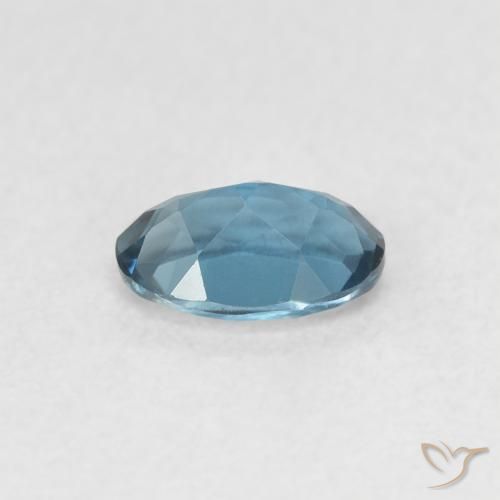 Topázio Londres Azul Natural 0.55ct, oval, VVS