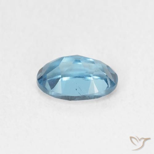 Topázio Londres Azul Natural 0.65ct, oval, VVS