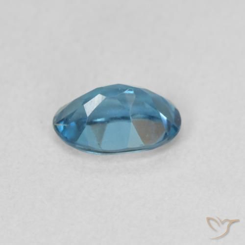 Topázio Londres Azul Natural 0.56ct, oval, VVS