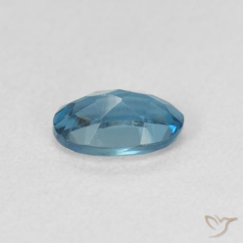 Topázio Londres Azul Natural 0.58ct, oval, VVS