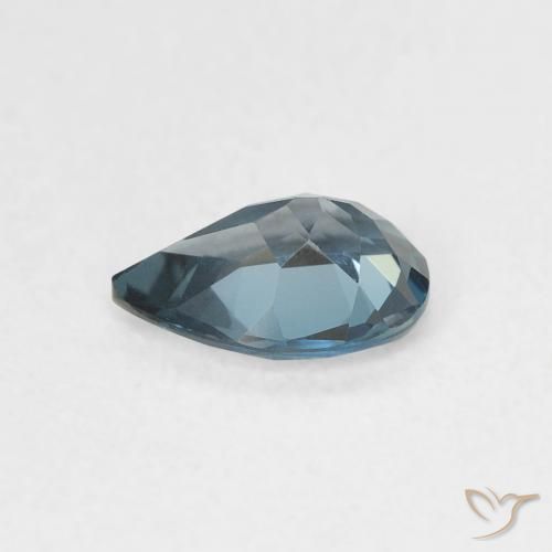 Topázio Londres Azul Natural 0.72ct, Formato de pêra, VVS