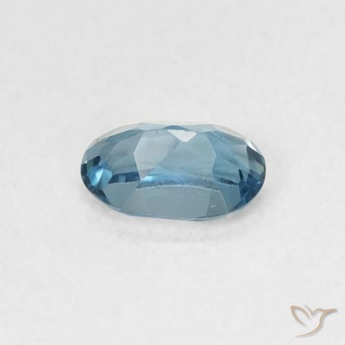 Topázio Londres Azul Natural 0.56ct, oval, VVS