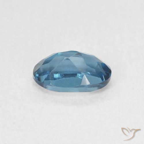 Topázio Londres Azul Natural 0.65ct, oval, VVS