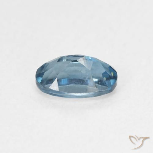 Topázio Londres Azul Natural 0.62ct, oval, VVS
