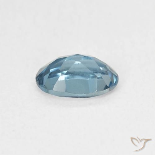 Topázio Londres Azul Natural 0.55ct, oval, VVS