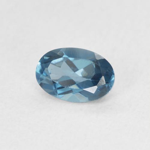 Topázio Londres Azul Natural 0.61ct, oval, VVS