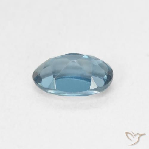 Topázio Londres Azul Natural 0.63ct, oval, VVS