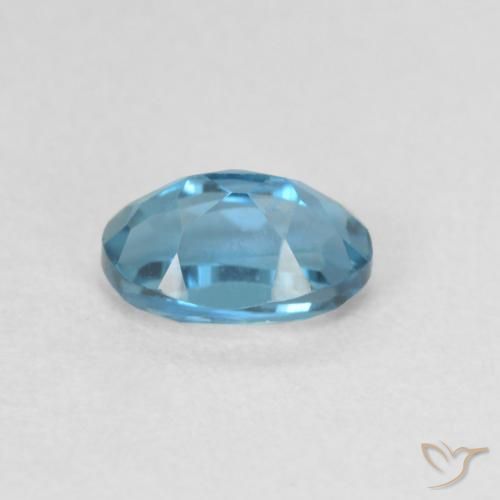 Topázio Londres Azul Natural 0.66ct, oval, VVS