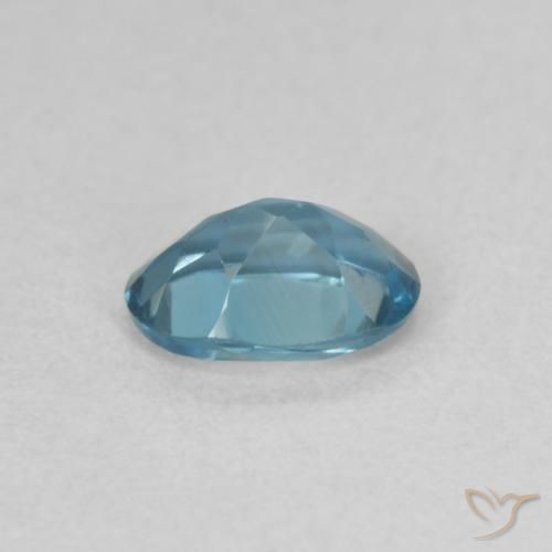 Topázio Londres Azul Natural 0.60ct, oval, VVS