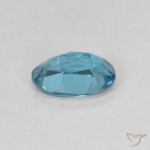 Topázio Londres Azul Natural 0.68ct, oval, VVS