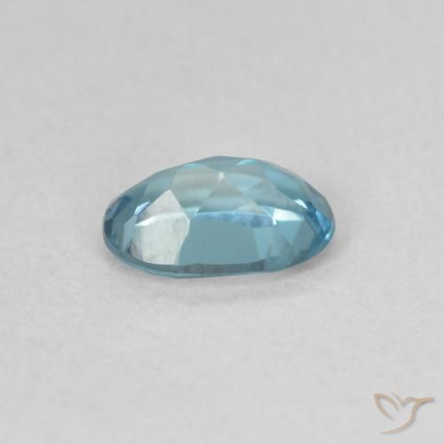 Topázio Londres Azul Natural 0.52ct, oval, VVS