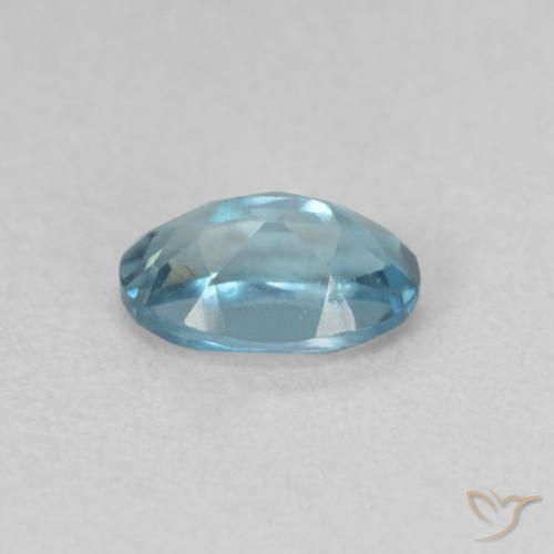 Topázio Londres Azul Natural 0.65ct, oval, VVS-VS
