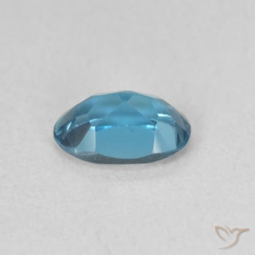 Topázio Londres Azul Natural 0.56ct, oval, VVS-VS