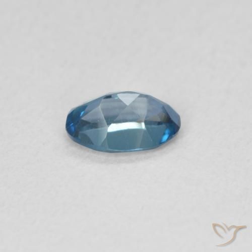 Topázio Londres Azul Natural 0.52ct, oval, VS