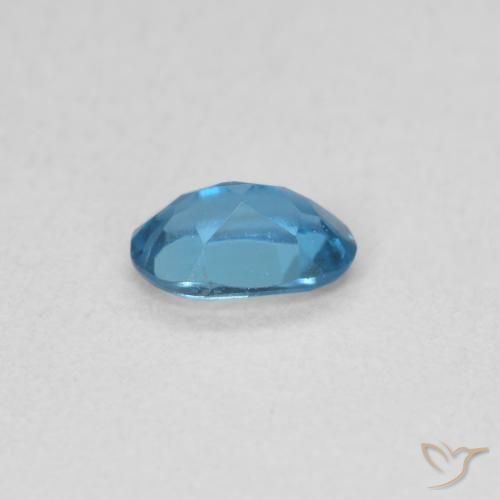 Topázio Londres Azul Natural 0.51ct, oval, VS