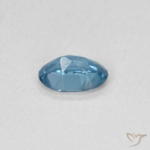Topázio Londres Azul Natural 0.56ct, oval, VS