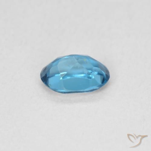 Topázio Londres Azul Natural 0.58ct, oval, VS