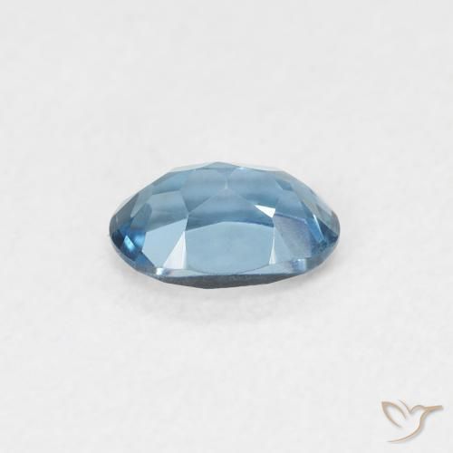 Topázio Londres Azul Natural 0.56ct, oval, VVS-VS