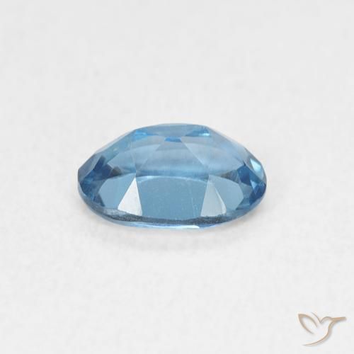 Topázio Londres Azul Natural 0.65ct, oval, VVS-VS
