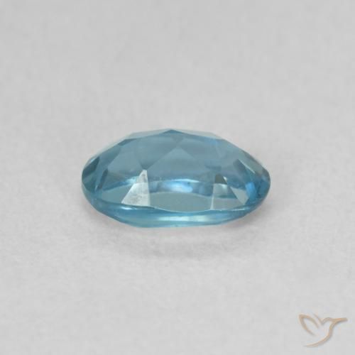 Topázio Londres Azul Natural 0.61ct, oval, VVS